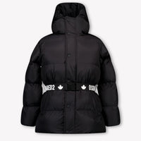 Dsquared2 Enfant Filles Veste d'hiver Noir