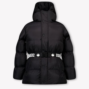Dsquared2 Enfant Filles Veste d'hiver Noir