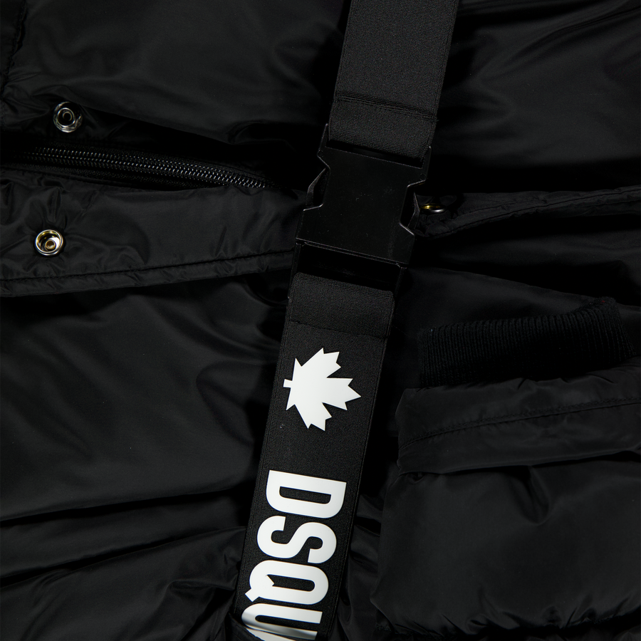 Dsquared2 Enfant Filles Veste d'hiver Noir