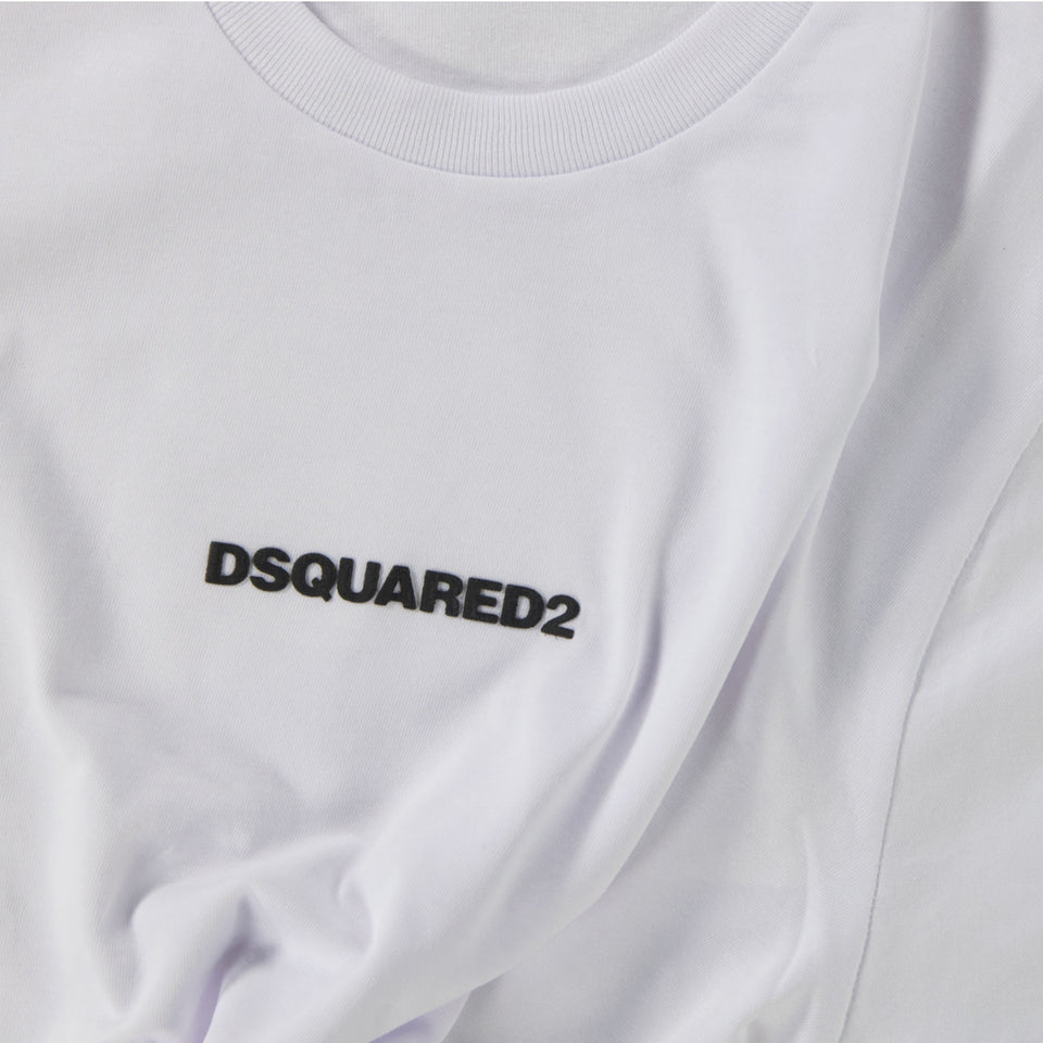 Dsquared2 Enfant Unisexe T-shirt Blanc