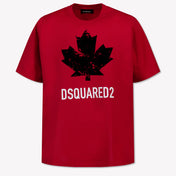 Dsquared2 Enfant Unisexe T-shirt Rouge