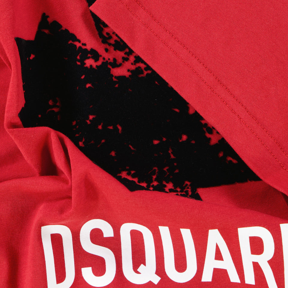 Dsquared2 Enfant Unisexe T-shirt Rouge