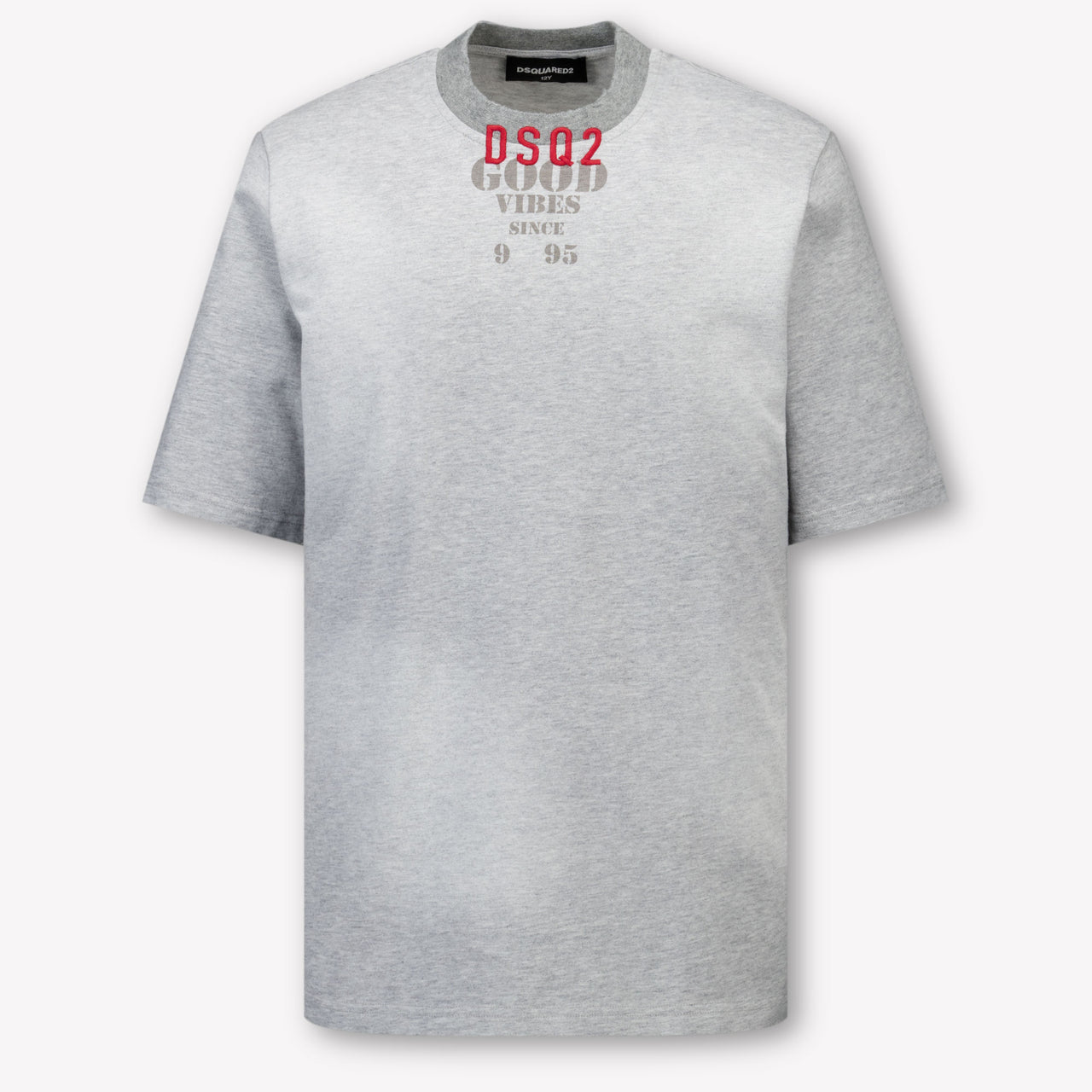 Dsquared2 Kinder Unisex T-Shirt Hellgrau