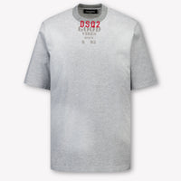 Dsquared2 Kinder Unisex T-Shirt Hellgrau