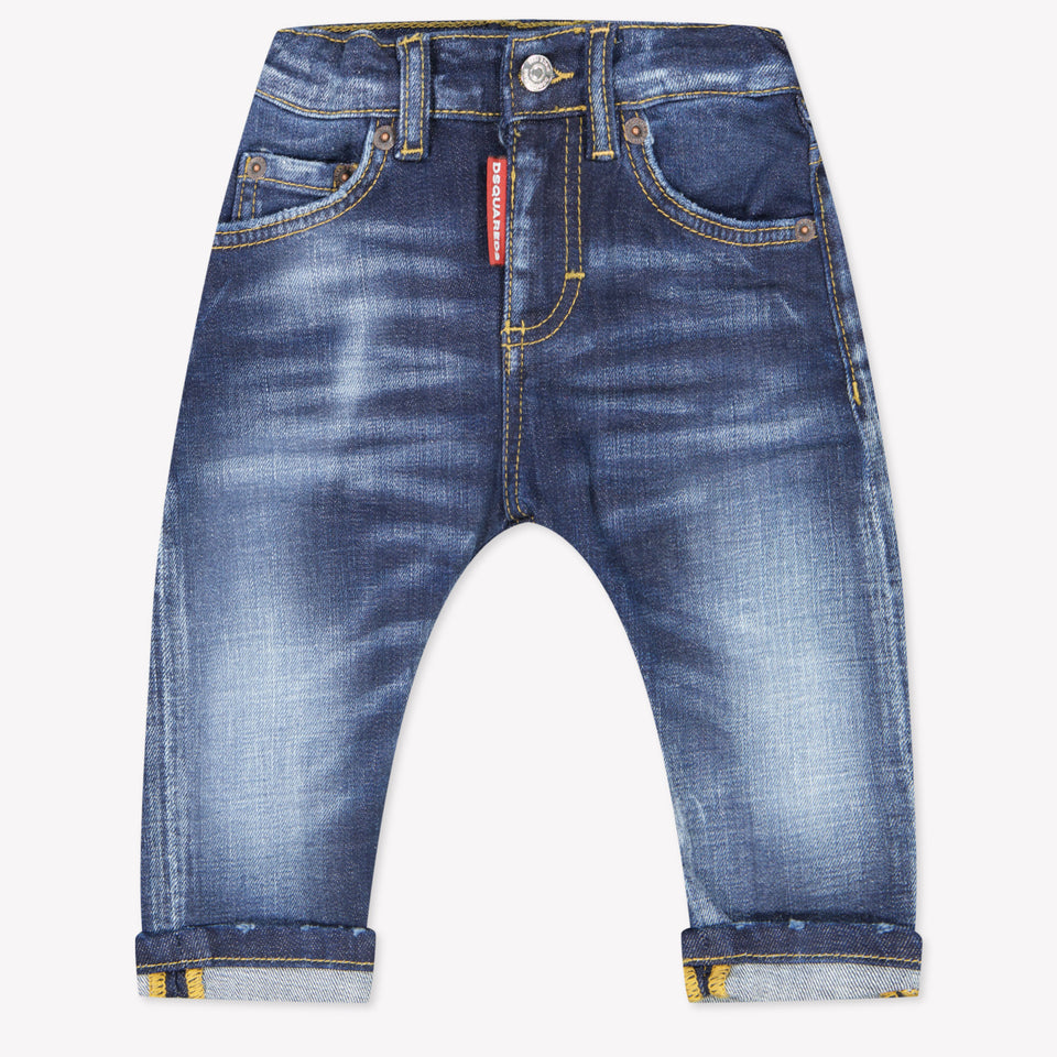 Dsquared2 Baby Jongens Jeans In Blauw