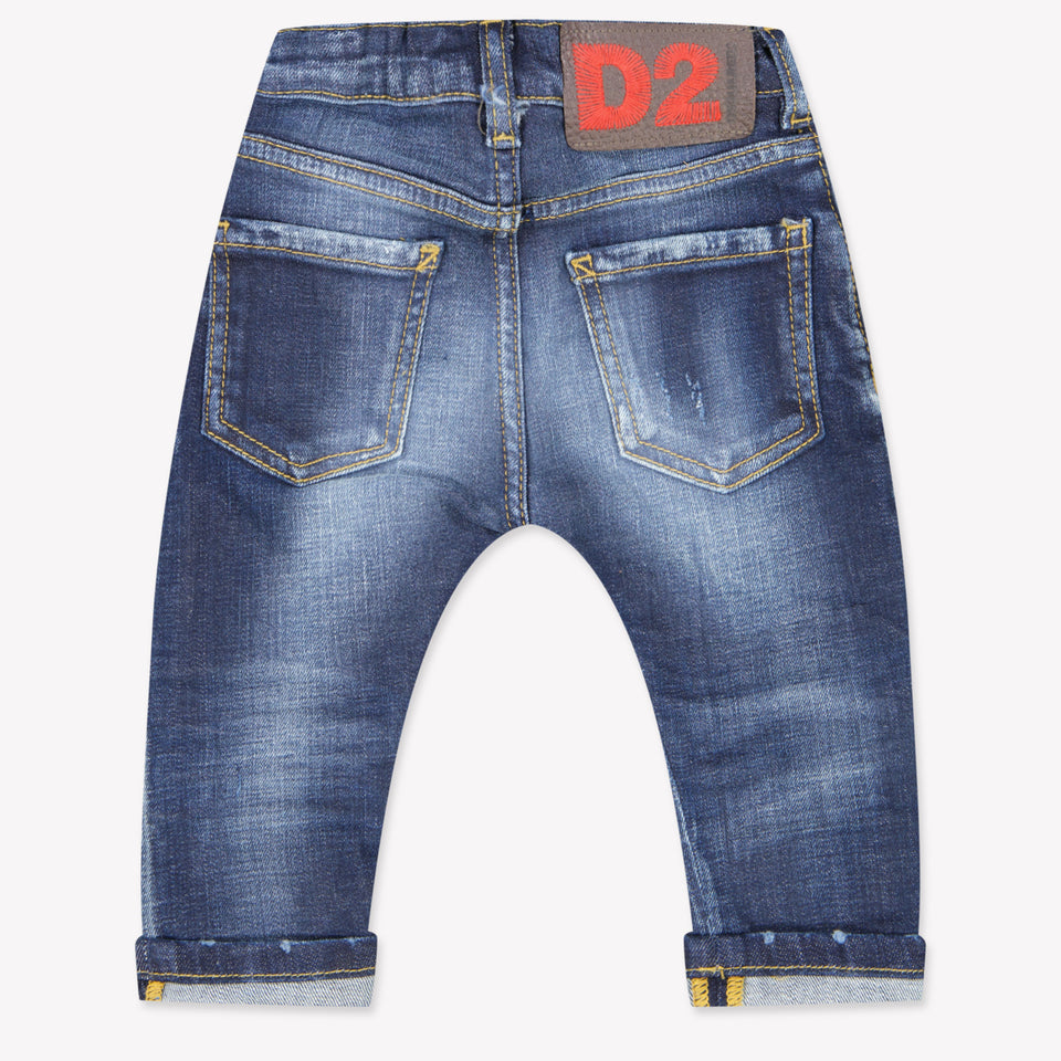 Dsquared2 Baby Jongens Jeans In Blauw