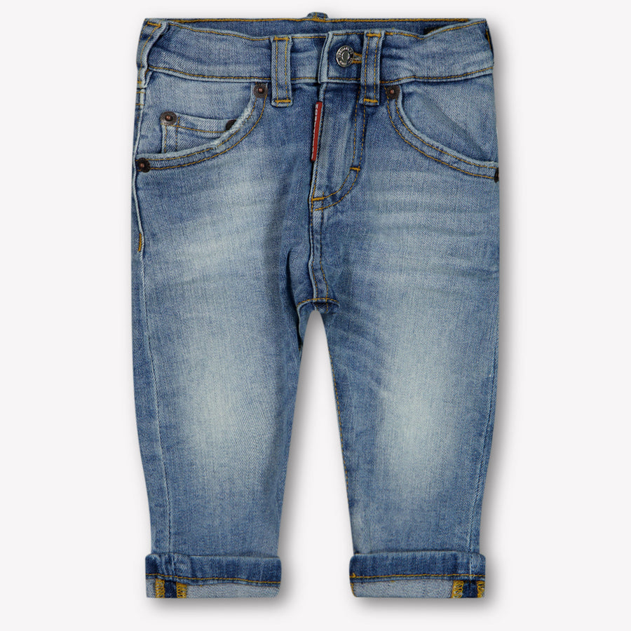 Dsquared2 Bébé Garçons Jeans Bleu Clair