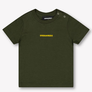 Dsquared2 Bebé Chicos Camiseta en Army