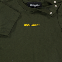 Dsquared2 Bebé Chicos Camiseta en Army