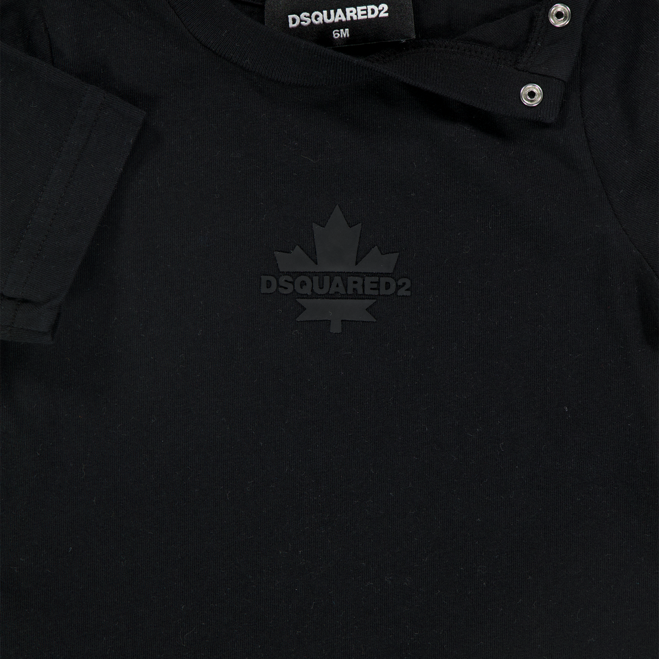 Dsquared2 Bebé Chicos Camiseta en Negro