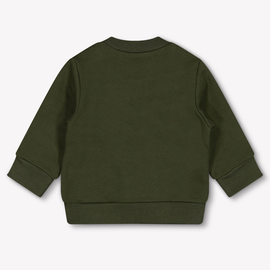 Dsquared2 Bébé Garçons Pull Armée