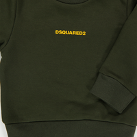 Dsquared2 Bébé Garçons Pull Armée