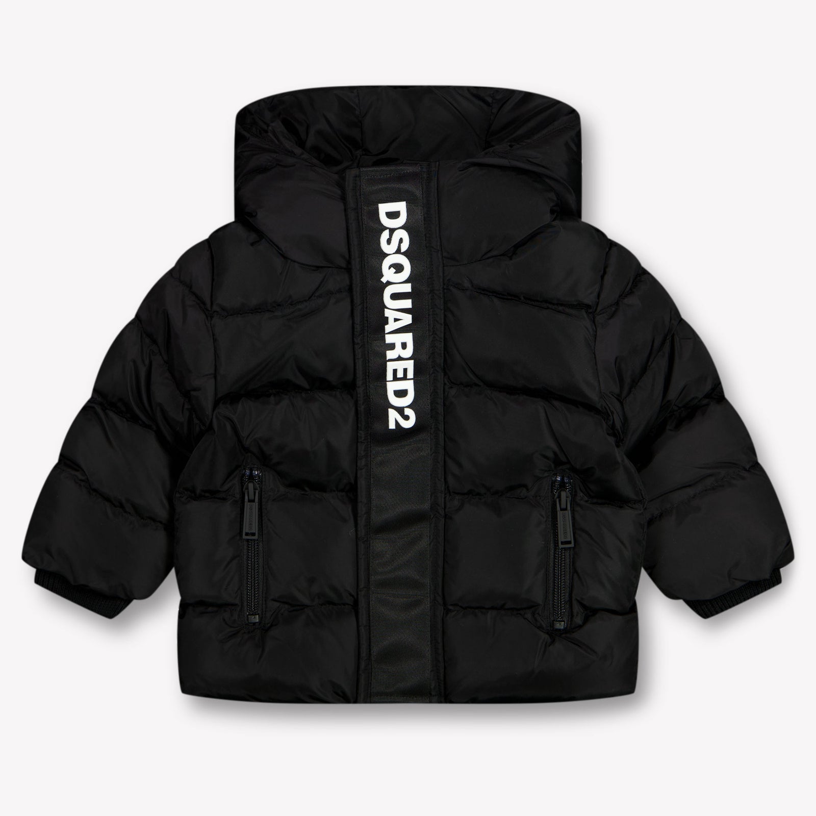 Dsquared2 Baby Jongens Winterjas In Zwart