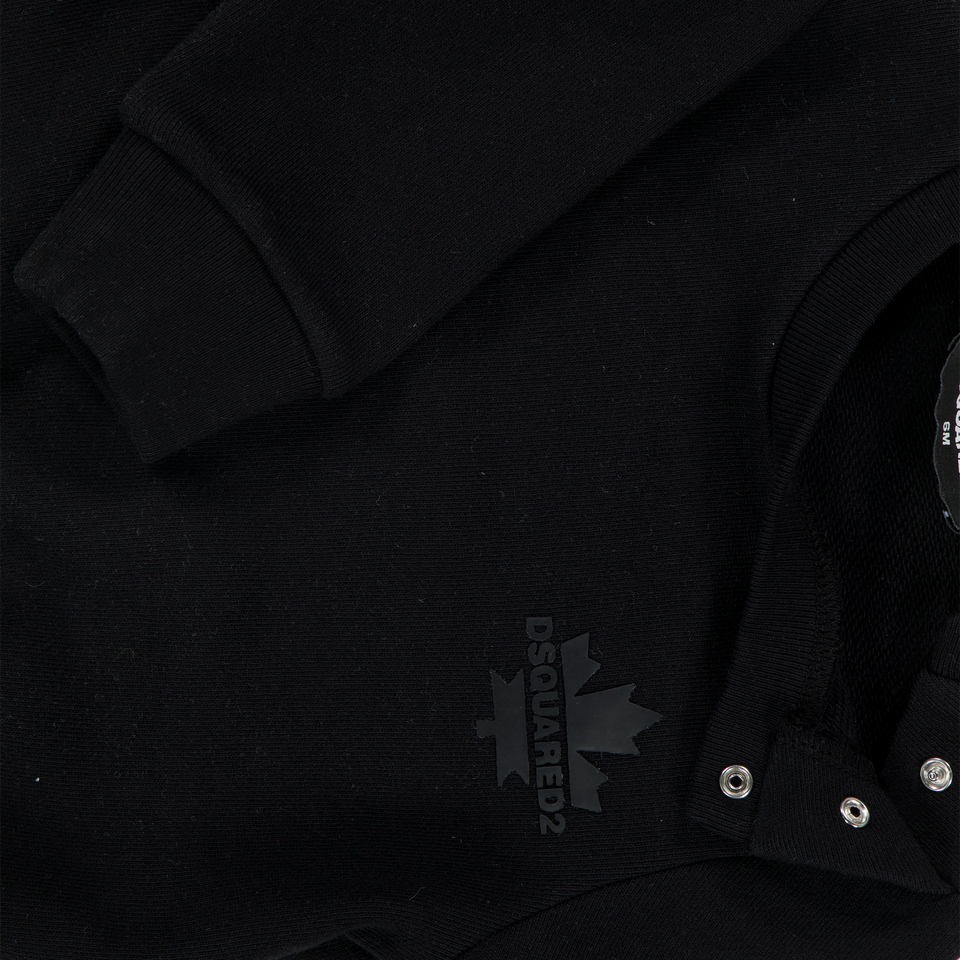 Dsquared2 Baby Jongens Trui In Zwart