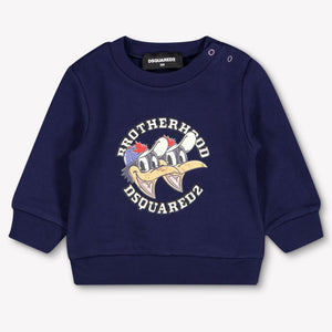 Dsquared2 Bébé Garçons Pull Bleu
