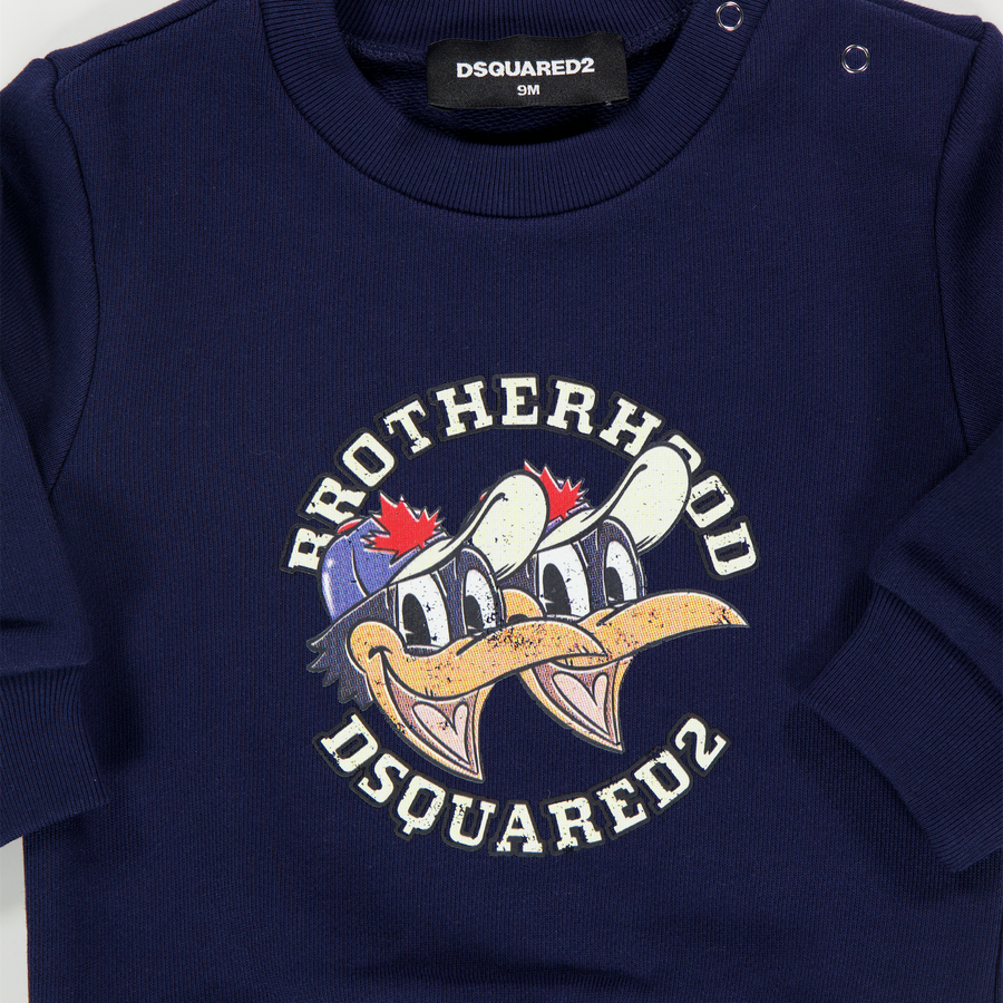 Dsquared2 Bébé Garçons Pull Bleu