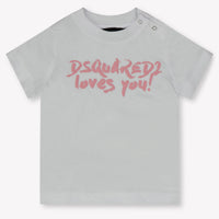 Dsquared2 Bébé Filles T-shirt Blanc