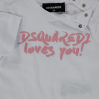 Dsquared2 Bébé Filles T-shirt Blanc