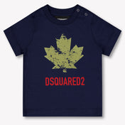Dsquared2 Bébé Unisexe T-shirt Bleu
