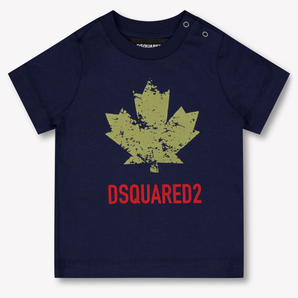 Dsquared2 Bébé Unisexe T-shirt Bleu