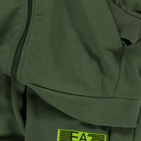 EA7 enfants Garçons Costume de jogging Armée