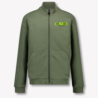 EA7 enfants Garçons Costume de jogging Armée