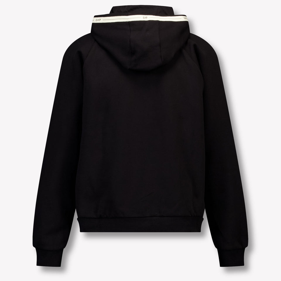 EA7 Kinder Jongens Trui In Zwart