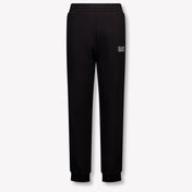 EA7 enfants Garçons Pantalon Noir