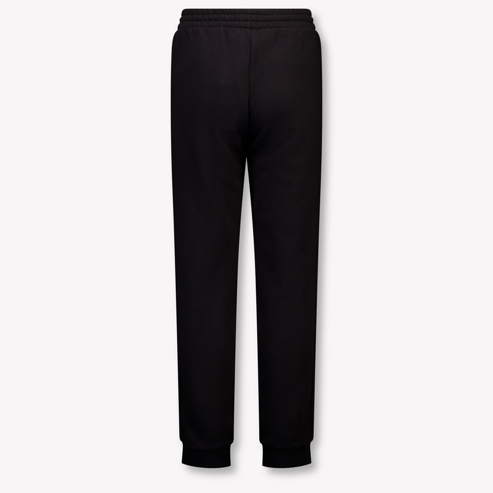 EA7 enfants Garçons Pantalon Noir