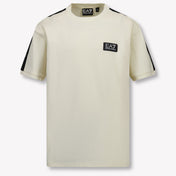 EA7 Kinder Jungen T-Shirt Grauweiß
