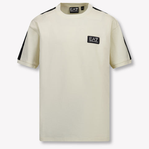 EA7 Kids Boys T-Shirt  Offwhite