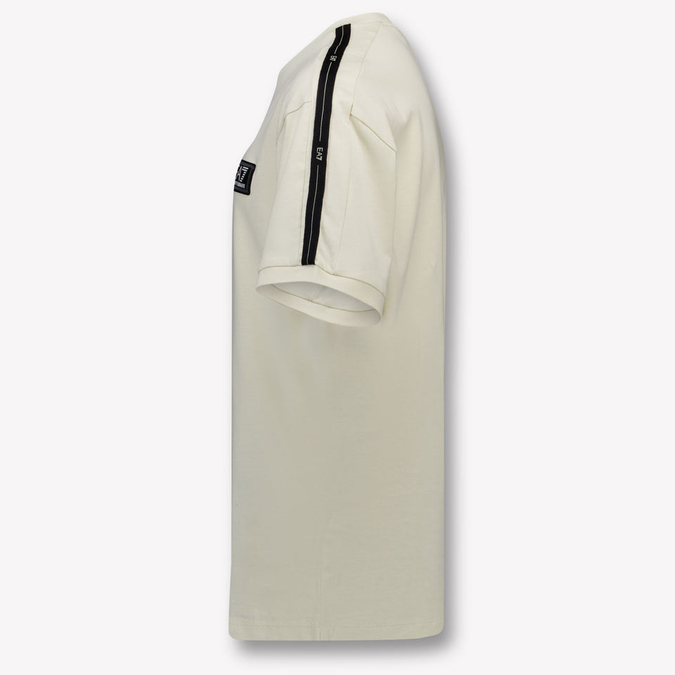 EA7 Kinder Jungen T-Shirt Grauweiß