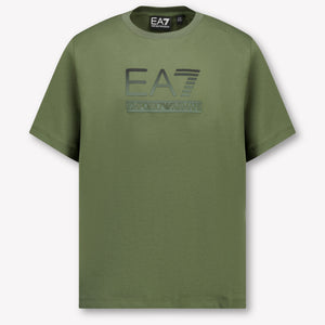 EA7 enfants Garçons T-shirt Armée