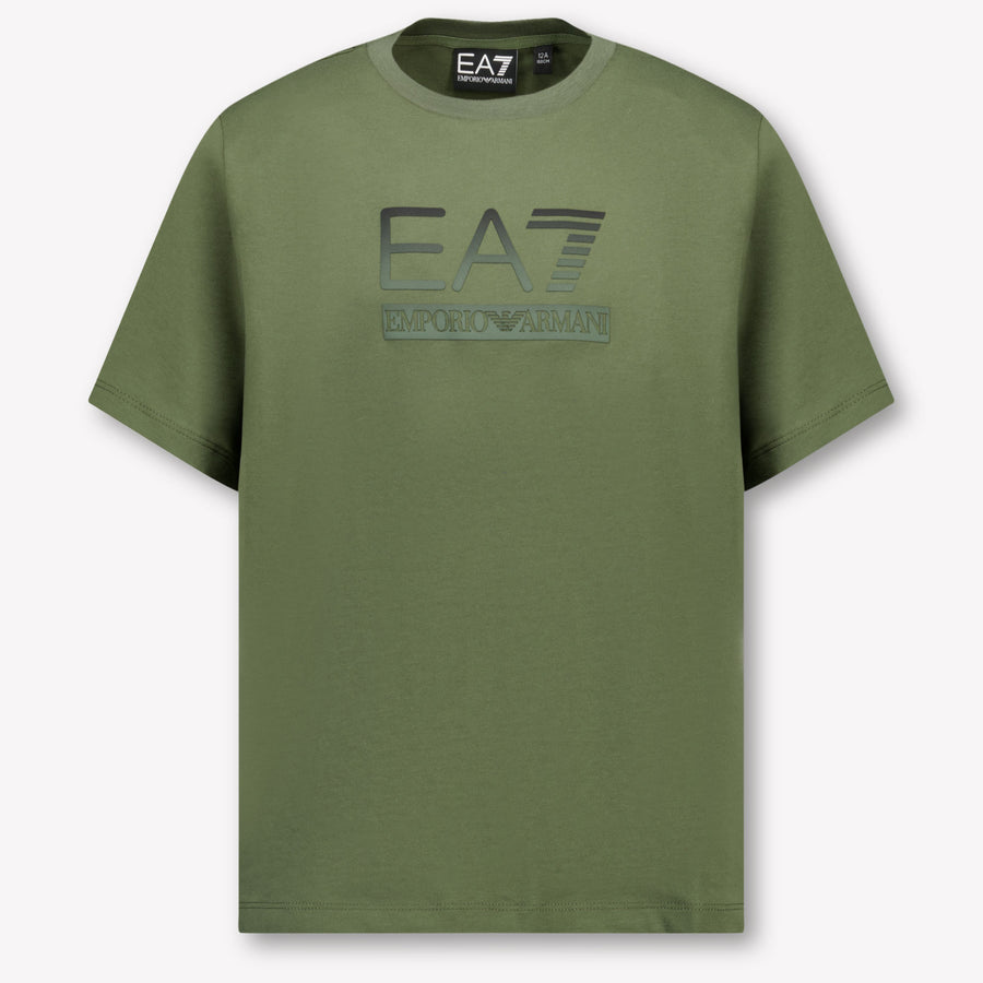 EA7 enfants Garçons T-shirt Armée