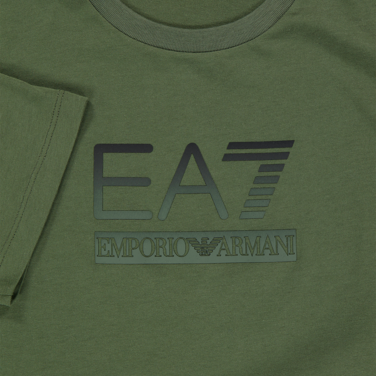 EA7 enfants Garçons T-shirt Armée