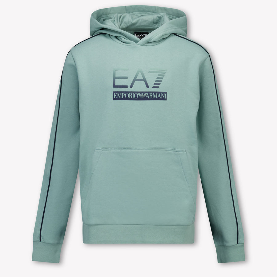 EA7 enfants Garçons Pull Menthe
