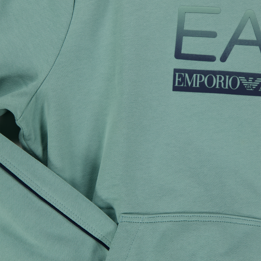 EA7 enfants Garçons Pull Menthe