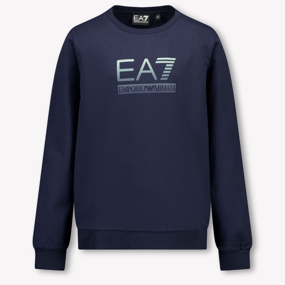 EA7 enfants Garçons Pull Navy