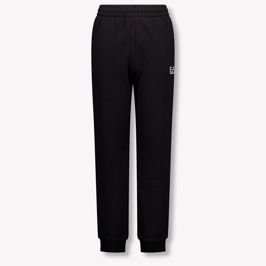 EA7 enfants Garçons Pantalon Noir