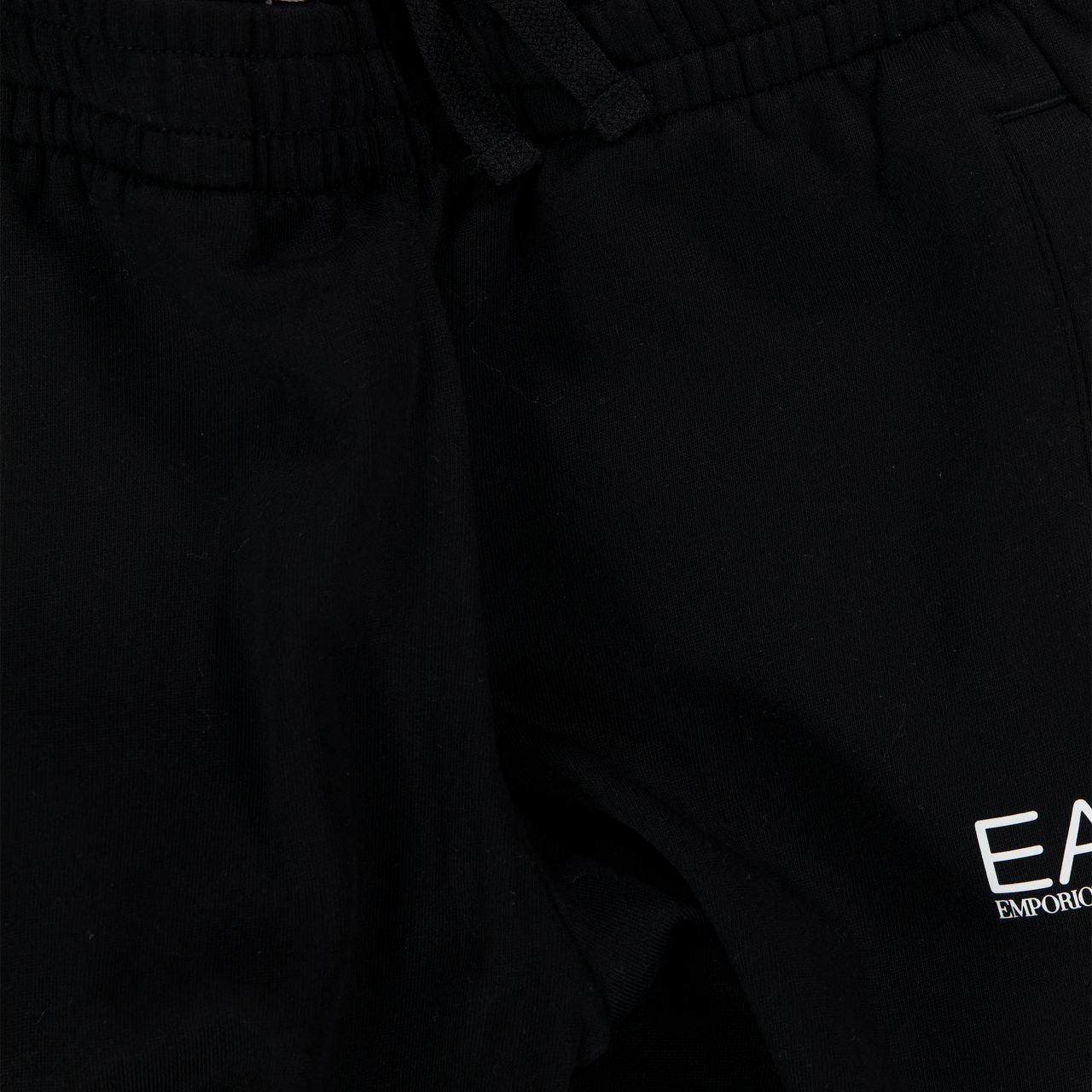 EA7 enfants Garçons Pantalon Noir
