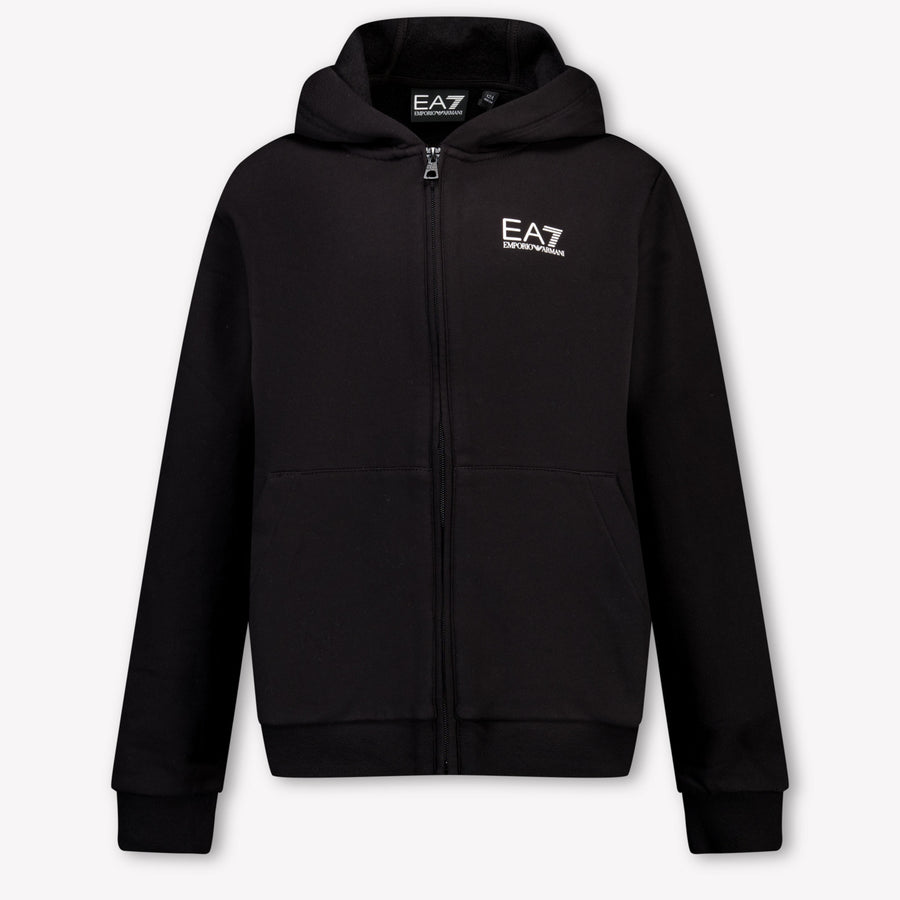 EA7 enfants Garçons Gilet Noir