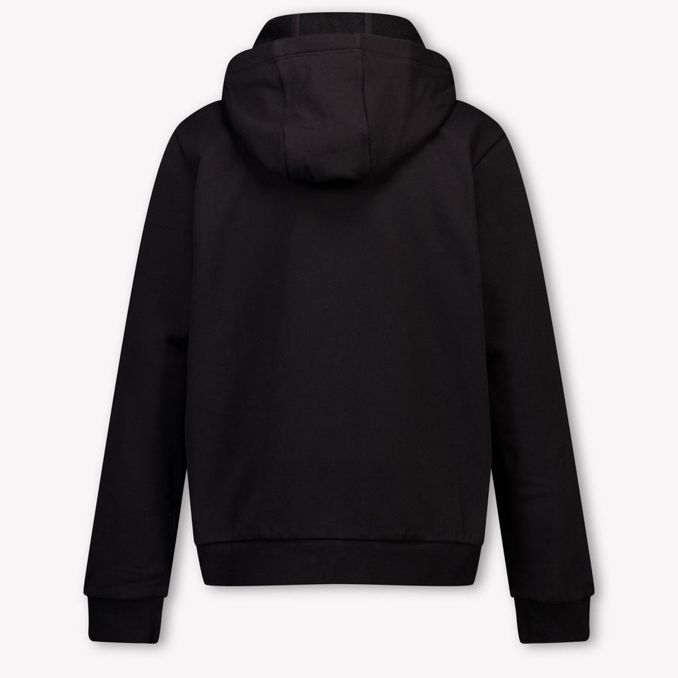 EA7 Kinder Jungen Weste Schwarz