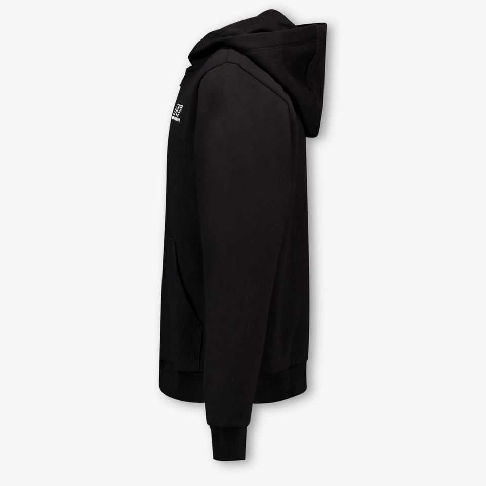 EA7 Kinder Jungen Weste Schwarz