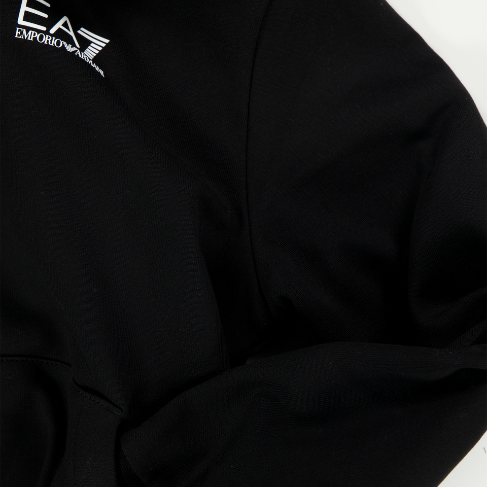 EA7 Kinder Jungen Weste Schwarz