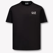 EA7 enfants Garçons T-shirt Noir