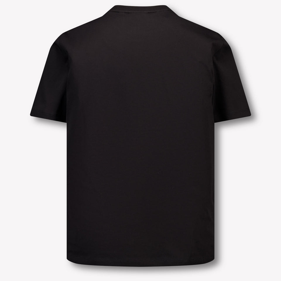 EA7 enfants Garçons T-shirt Noir