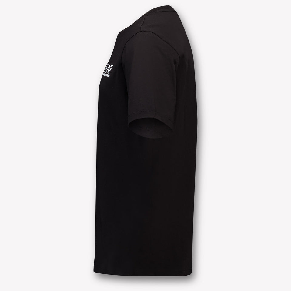 EA7 enfants Garçons T-shirt Noir