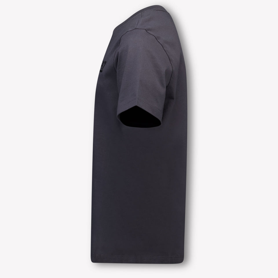 EA7 Kinder Jongens T-Shirt In Antraciet