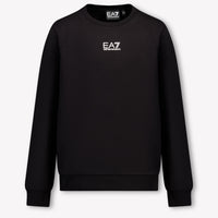 EA7 enfants Garçons Pull Noir