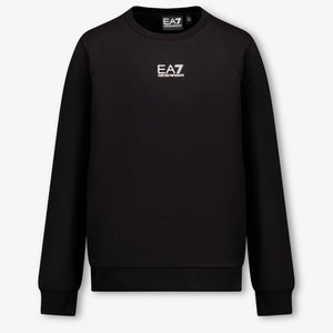 EA7 enfants Garçons Pull Noir